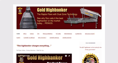 Desktop Screenshot of goldhighbanker.com